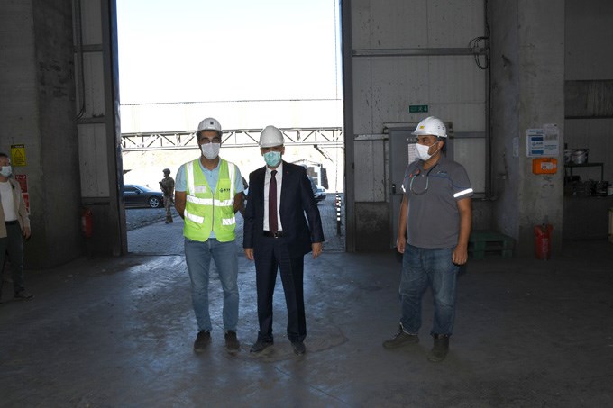 Vali Mahmut Çuhadar’dan Eti Bakır Maden İşletmesine Ziyaret